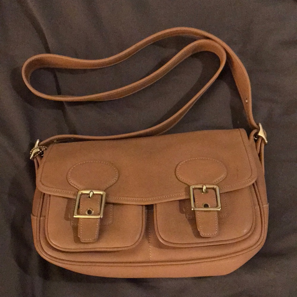 Coach leather purse